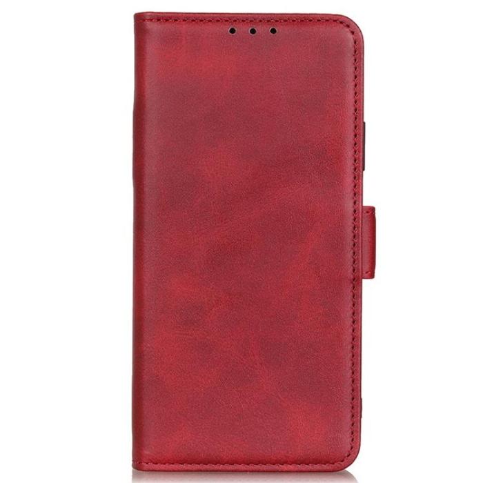 A-One Brand - Sony Xperia 5 IV Plånboksfodral PU Läder - Röd