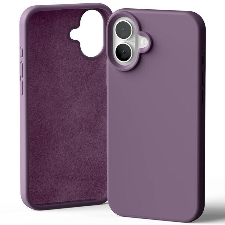 Mercury iPhone 16 Plus Mobilskal Silikon - Lila | 2353 | AlltMobil