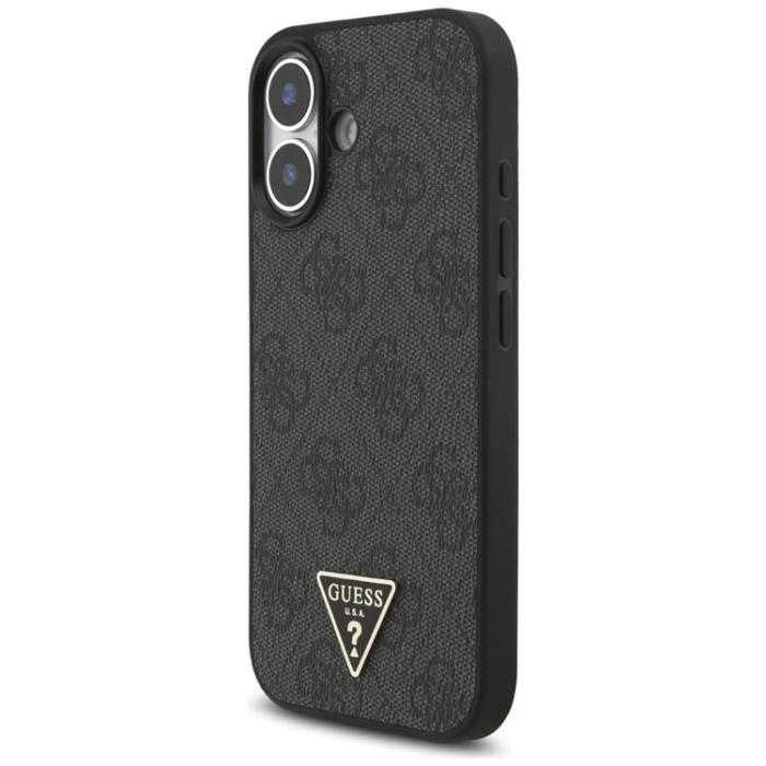 Guess - Guess iPhone 17 Mobilskal MagSafe 4G Strap Triangle Logo - Svart