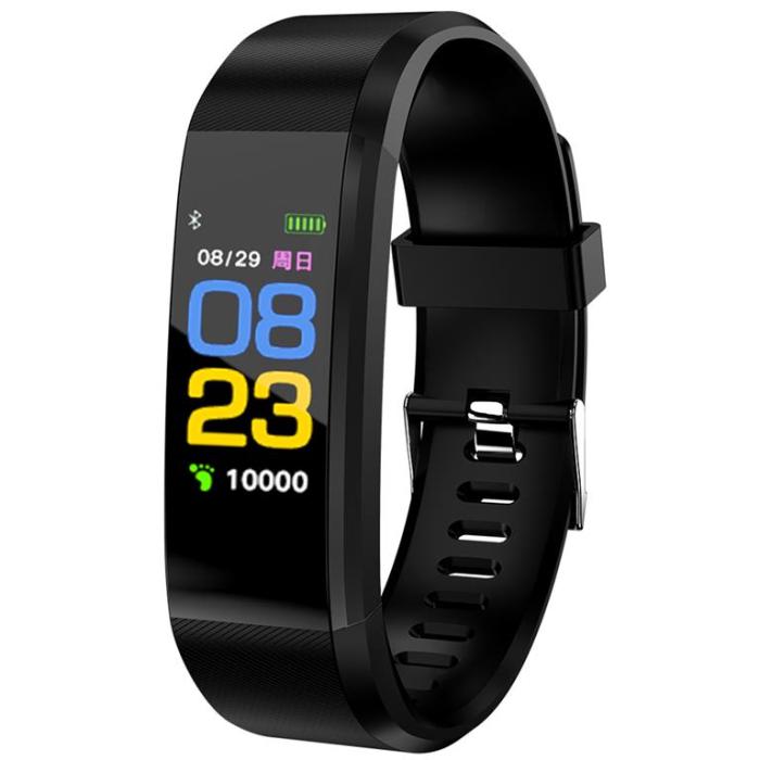 UTGATT1 - Denver Fitnessband with heartrate monitor & blood - Svart
