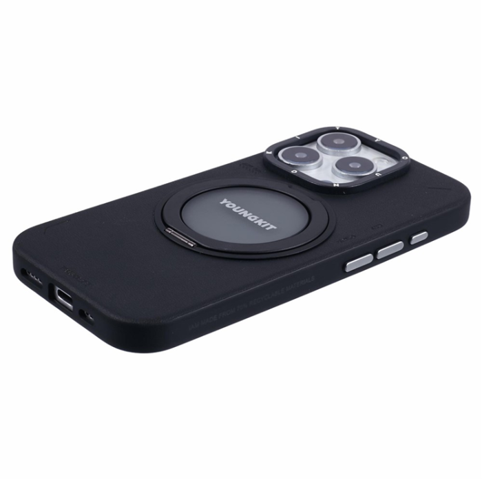 A-One Brand - Youngkit iPhone 16 Pro Max Mobilskal Magafe Rotating Kickstand