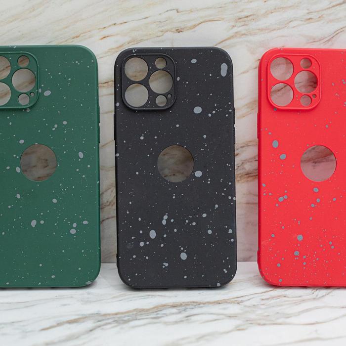 OEM - iPhone 13 Pro Skal Röd Granit - Elegant Hållbart Skyddsfodral