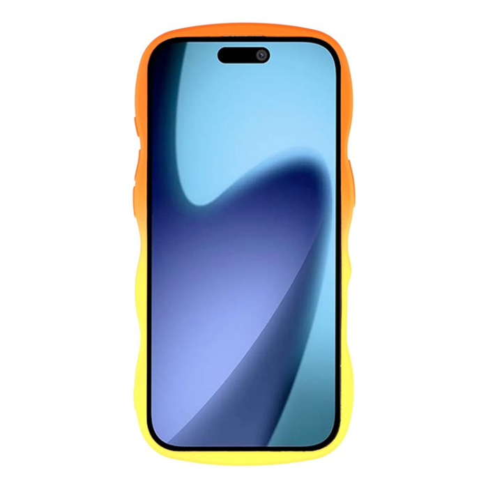 A-One Brand - iPhone Air Mobiskal Gradient Color TPU - Orange + Gul