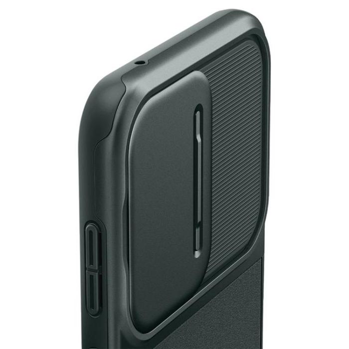 UTGATT - Spigen Galaxy S23 FE Mobilskal Optik Armor - Abyss Grön