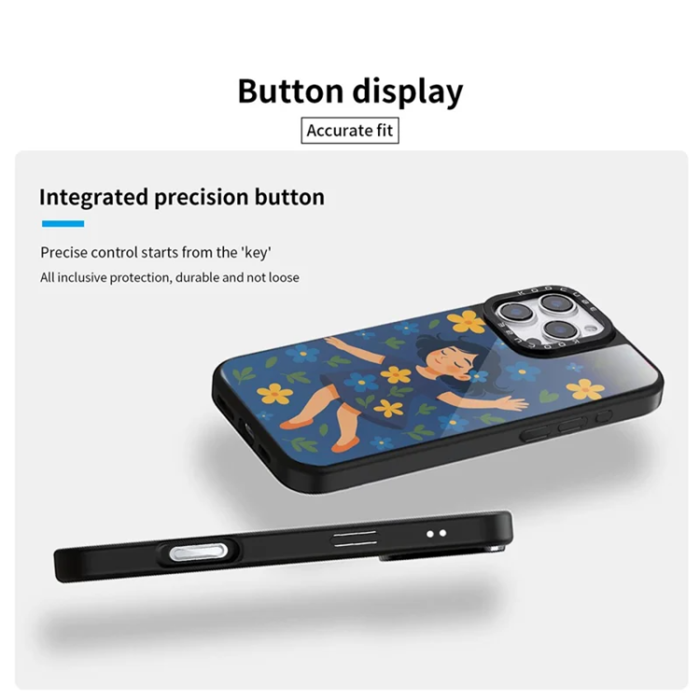 A-One Brand - iPhone 14 Pro Max Mobilskal MagSafe Aluminium Silikon