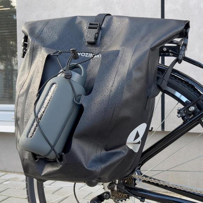 Wozinsky - Wozinsky Vattentät Mobilhållare för Cykel/ Motorcykel 25 L - Svart