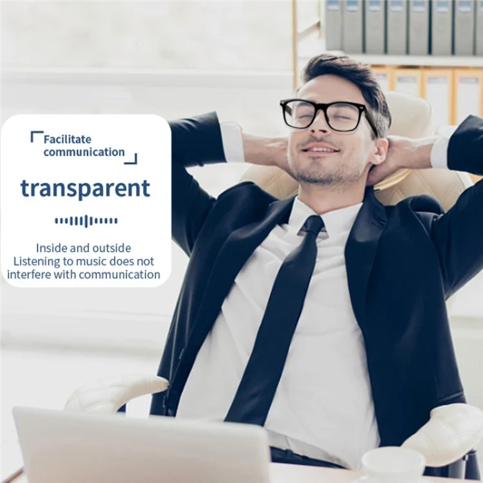 OEM - Smarta Glasögon Bluetooth E13-06 - Svart lins