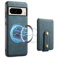 DENIOR - DENIOR D14 Google Pixel 8 Pro Magnetfodral Kortv&auml;ska PC+TPU Bl&aring;