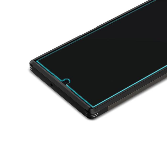 UTGATT1 - Spigen Härdat glas Platinum Galaxy S22 Ultra - Transparent