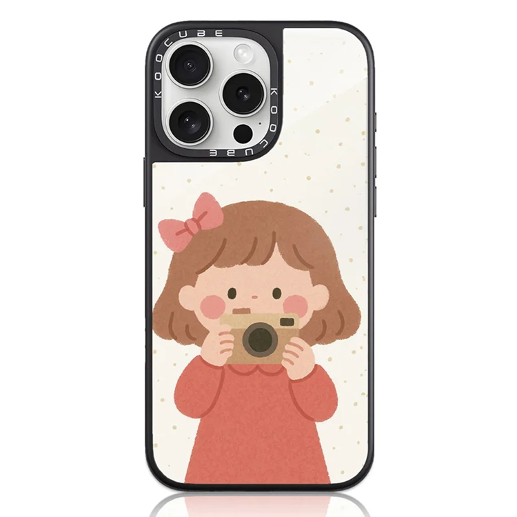 iPhone 14 Pro Mobilskal MagSafe Aluminium Silikon (Style O) | 2353 | AlltMobil