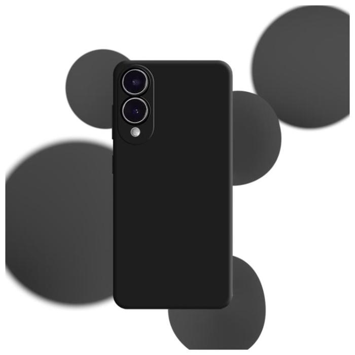 3MK - 3MK Galaxy S25 Edge Mobilskal Silikon - Svart