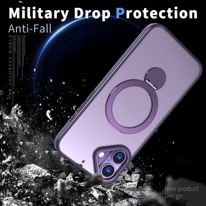 A-One Brand - iPhone 16 Mobilskal MagSafe Rotating Kickstand