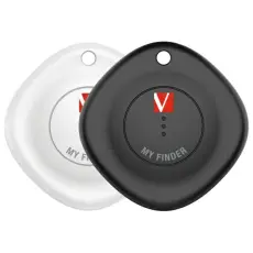 Verbatim - Verbatim 2 st My Finder Bluetooth Spårningsenhet MYF-02 - Svart Vit