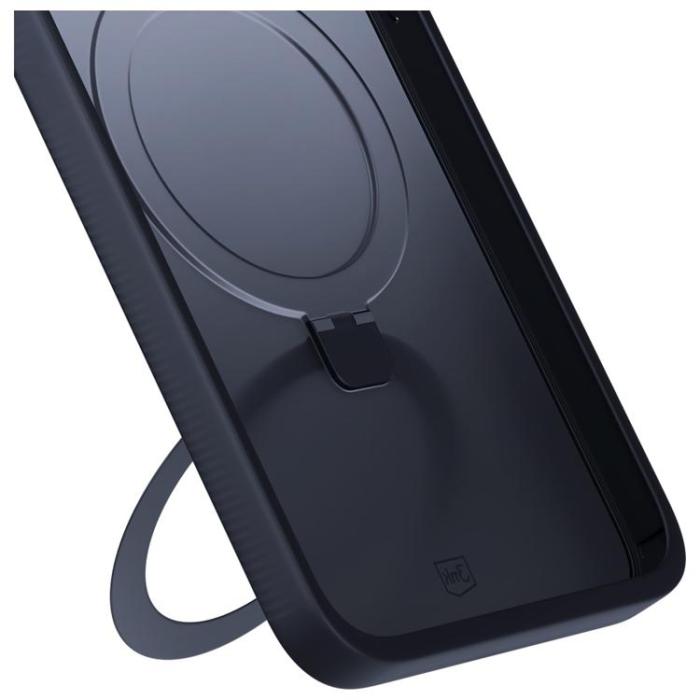 3MK - 3MK iPhone 16 Pro Max Mobilskal MagSafe Smoke Stativ - Svart