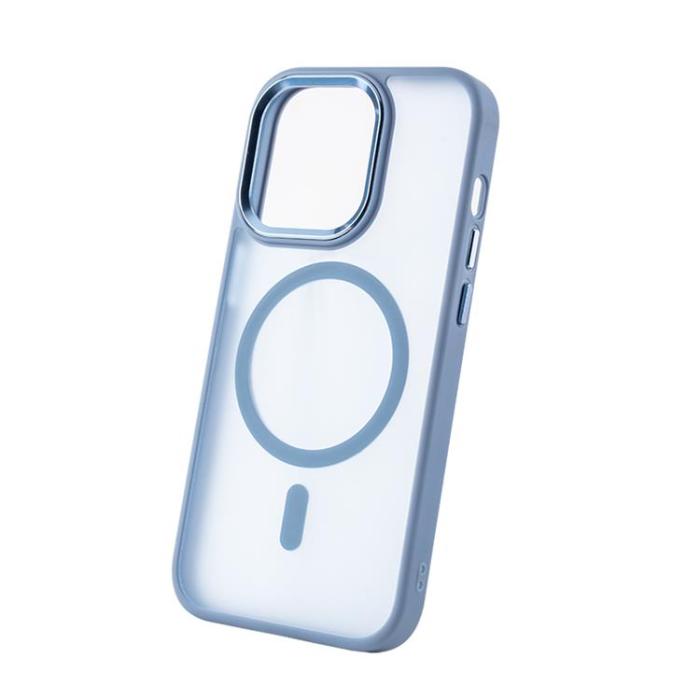 OEM - iPhone 16 Plus Mobilskal MagSafe Frozen - Ljusblå