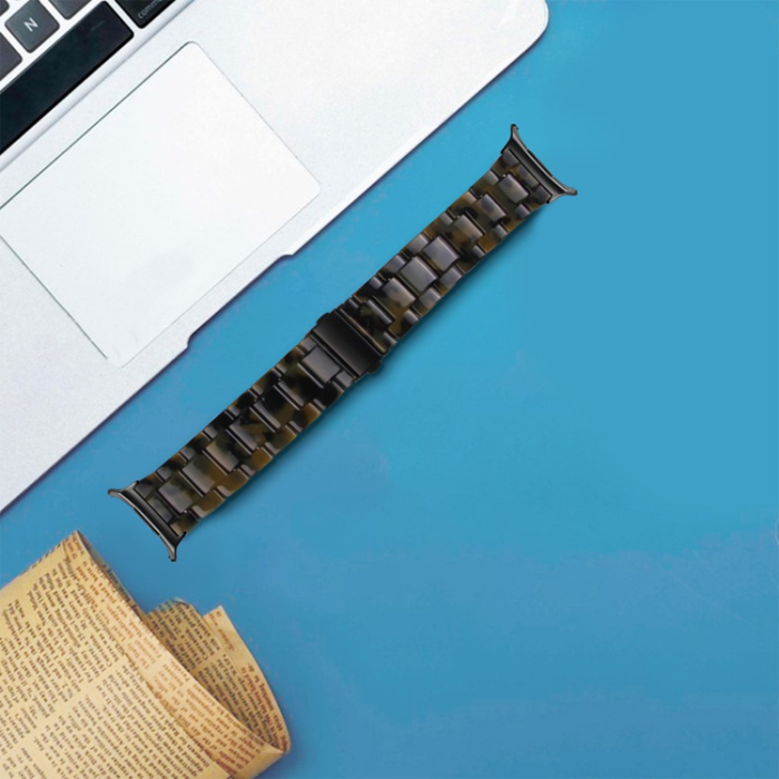 A-One Brand - Galaxy Watch 8/8 Classic (40/44/46mm) Armband Acrylic Resin - Army Grön