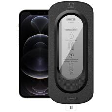 A-One Brand - H&auml;rdat glas Sk&auml;rmskydd F&ouml;r iPhone 12 Pro Max Anti-Spy med Installationsverktyg