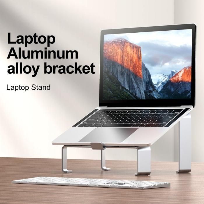 R-JUST - R-JUST Notebook Ställ Aluminium Legering för Laptop Svart