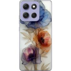 iSecrets - Mobilskal till Motorola Moto G86 med Silkesblommor