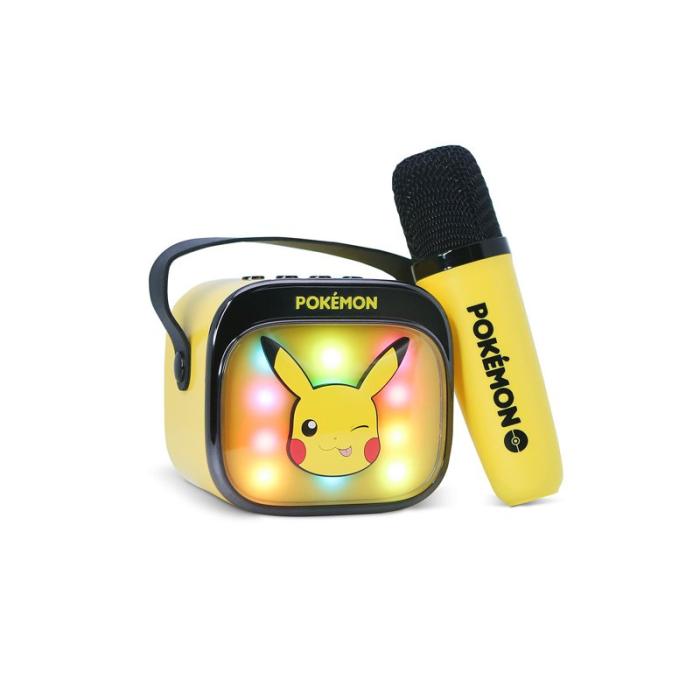 POKEMON - POKEMON Karaokehögtalare med Mikrofon Pikachu Popsing LED
