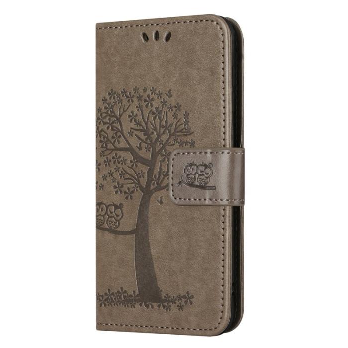 OEM - Plånboksfodral för Samsung Galaxy S26 Plus Konstläder - Grå