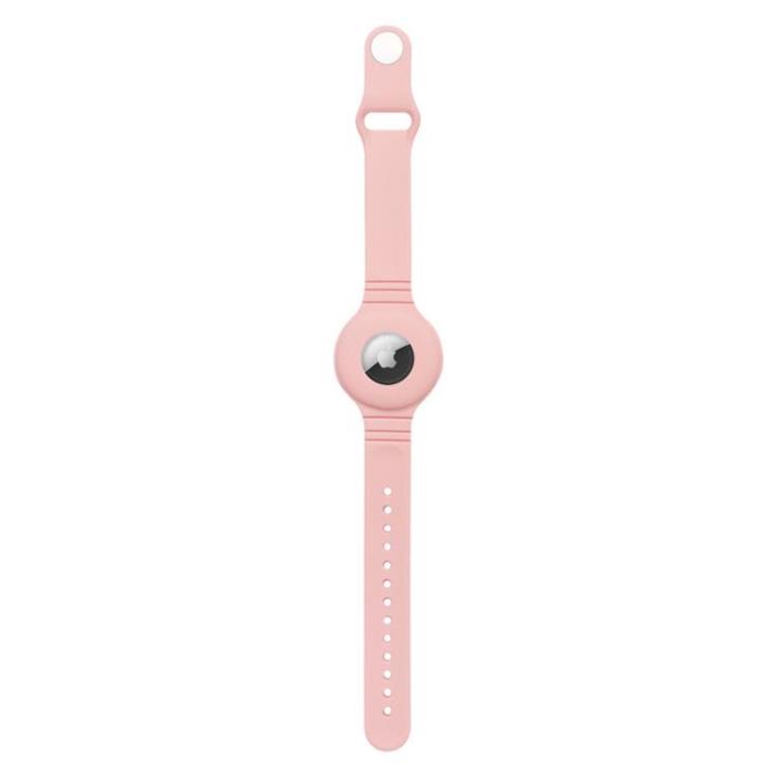 UTGATT1 - Silicone Flexible Wrist Band Apple AirTag - Rosa