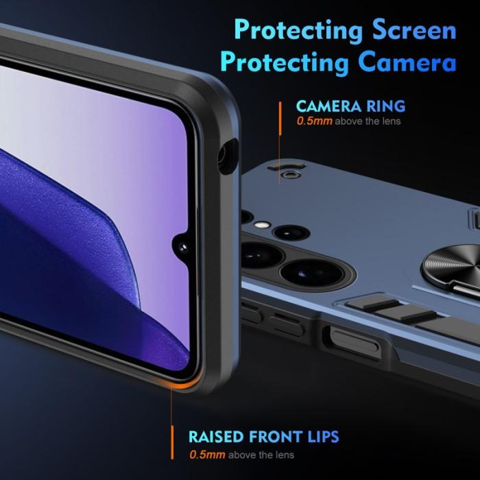 OEM - Mobilskal för Samsung Galaxy S26 Ultra PC + TPU Stötsäker - Blå