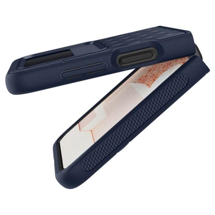 UTGATT1 - Spigen Galaxy Z Flip 4 Skal Caseology Parallax - Midnattsblå
