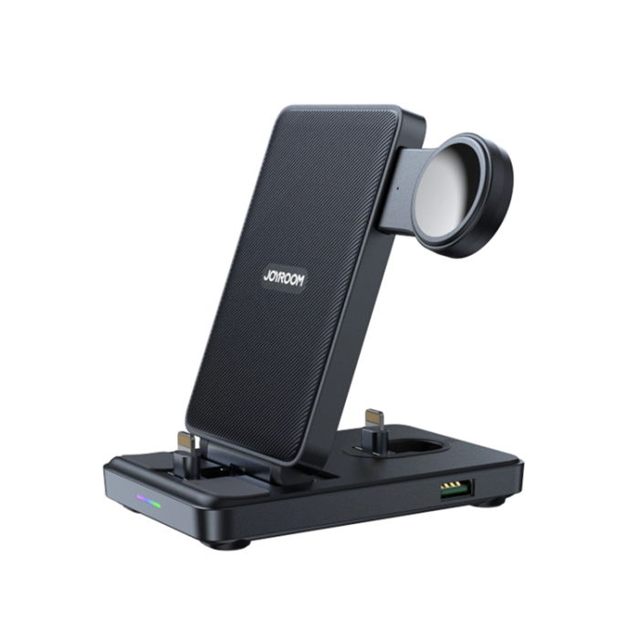 Joyroom - Joyroom 4-in-1 Trådlös Laddare iPhone, Apple Watch, Airpods