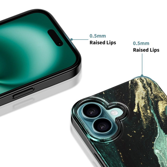Tech-Protect - Tech-Protect iPhone 16 Mobilskal Magsafe Lamano - Verde Aura