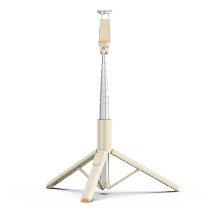 Tech-Protect - Tech-Protect Bluetooth Selfie Stick Tripod - Beige