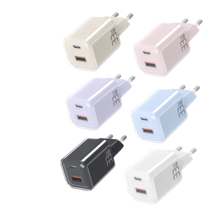 A-One Brand - Snabbladdare 33W USB-C - USB-A EU PD Nano