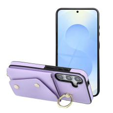 A-One Brand - Galaxy A56 5G Mobilskal Wonder Korthållare - Lila