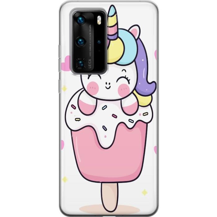 iSecrets - Mobilskal till Huawei P40 Pro med Glad enhörning