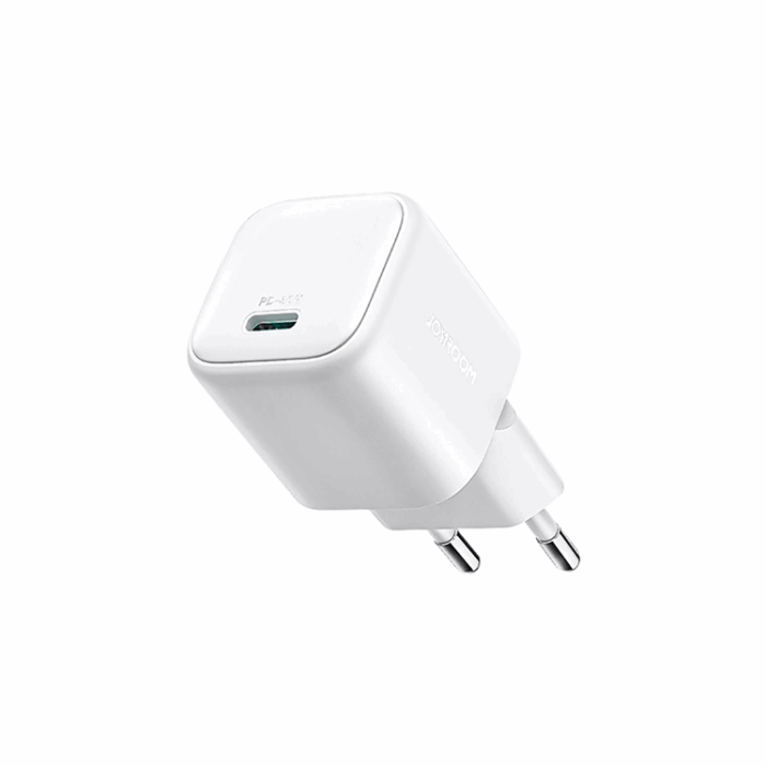 Joyroom - Joyroom Mini Snabbladdare 30W GaN USB-C - Vit