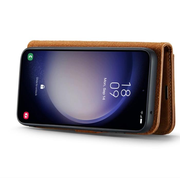 DG.MING - DG.MING Samsung Galaxy A36 5G Plånboksfodral Äkta läder - Brun