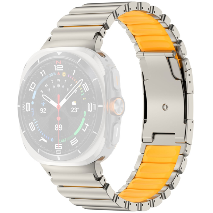 A-One Brand - Galaxy Watch 8 (40mm/44mm) 8 Classic (46mm) Armband Titanium
