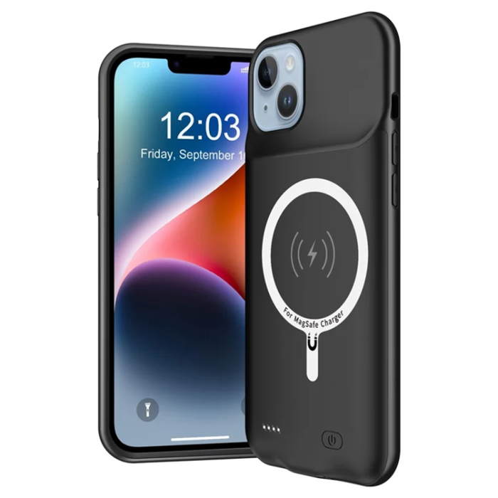 A-One Brand - iPhone 14 Plus Batteriskal 8500mAh D98 - Svart