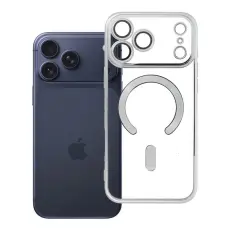 A-One Brand - Mobilskal F&ouml;r iPhone 18 Pro Max/17 Pro Max Magsafe Electro - Silver