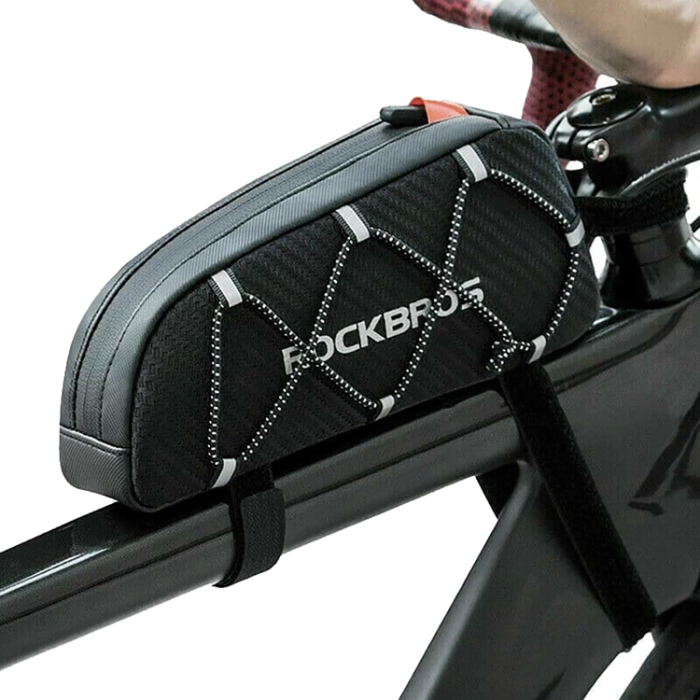 Rockbros - Rockbros Cykelramsväska med Fläta 1 L - Svart