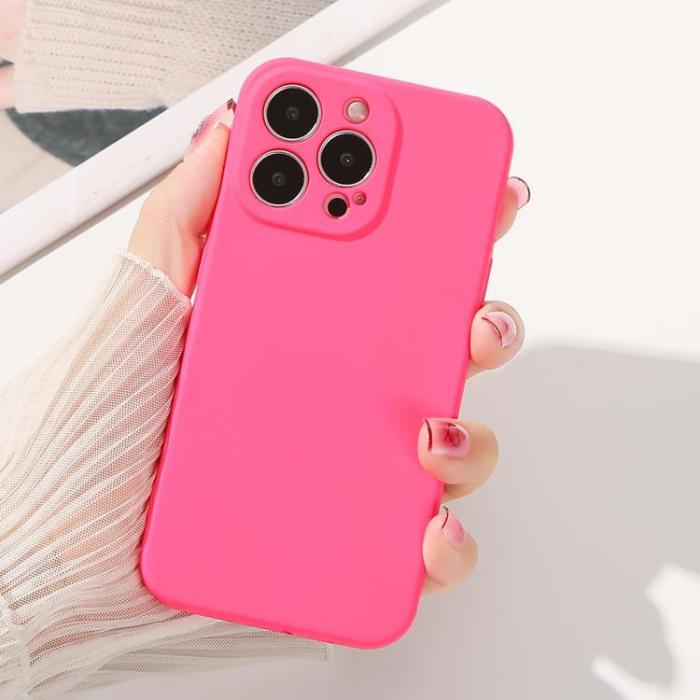OEM - iPhone 14 Skal Silicone - Svart