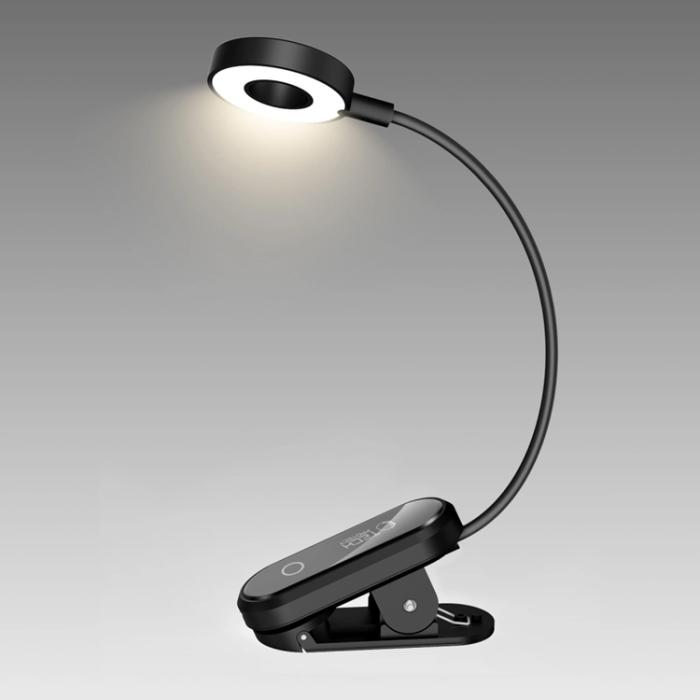 Tech-Protect - Tech-Protect Läslampa Clip LL100 - Svart