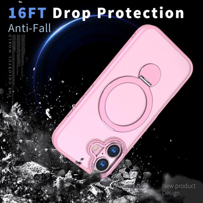 A-One Brand - iPhone 17 Mobilskal MagSafe Rotating Kickstand