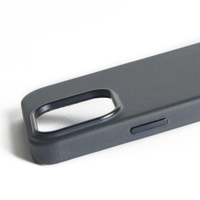 Mujjo - Mujjo iPhone 16 Pro Max Mobilskal MagSafe Maiz - Stålblå