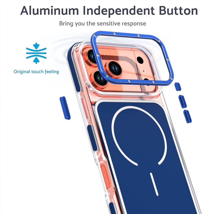 A-One Brand - iPhone 17 Pro Mobilskal MagSafe Dual Färg Shockproof