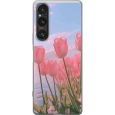 iSecrets - Mobilskal till Sony Xperia 1 V med Rosa Tulpaner