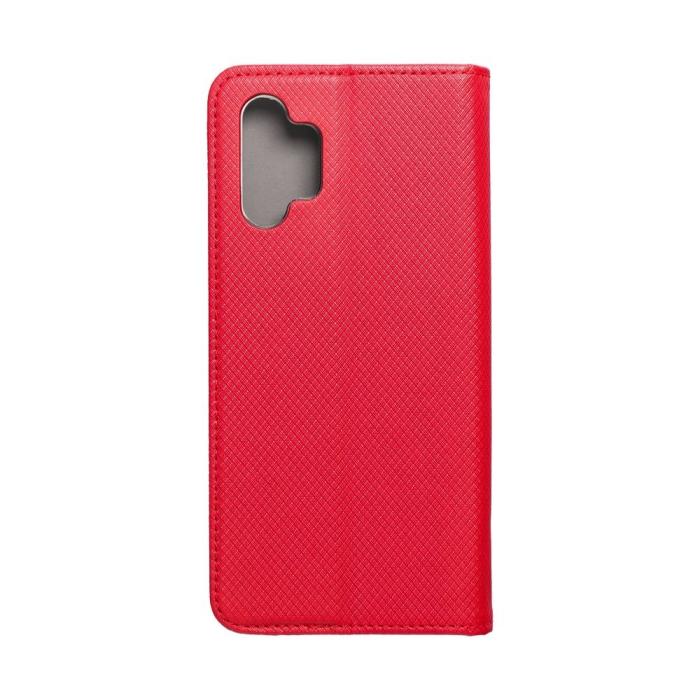 OEM - Galaxy A32 5G Plånboksfodral Smart Konstläder - Röd