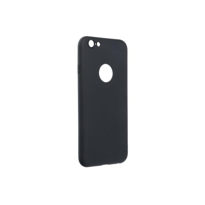OEM - iPhone 6/6S Skal Forcell Soft Mjukplast - Svart