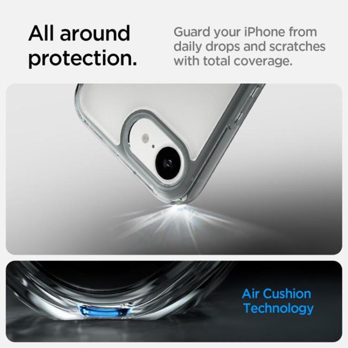 Spigen - Spigen iPhone 16e Mobilskal Ultra Hybrid - Space Crystal