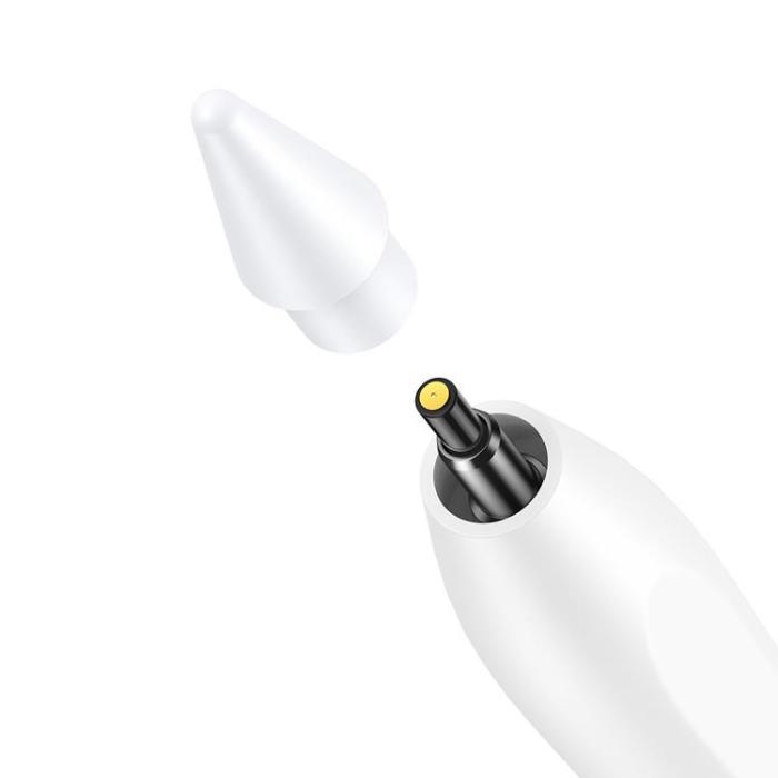 BASEUS - Baseus Active Stylus Penna Smooth För iPad USB-C Kabel - Vit
